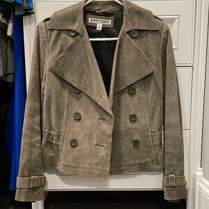 Express Precision fit/Research & development Leather Jacket